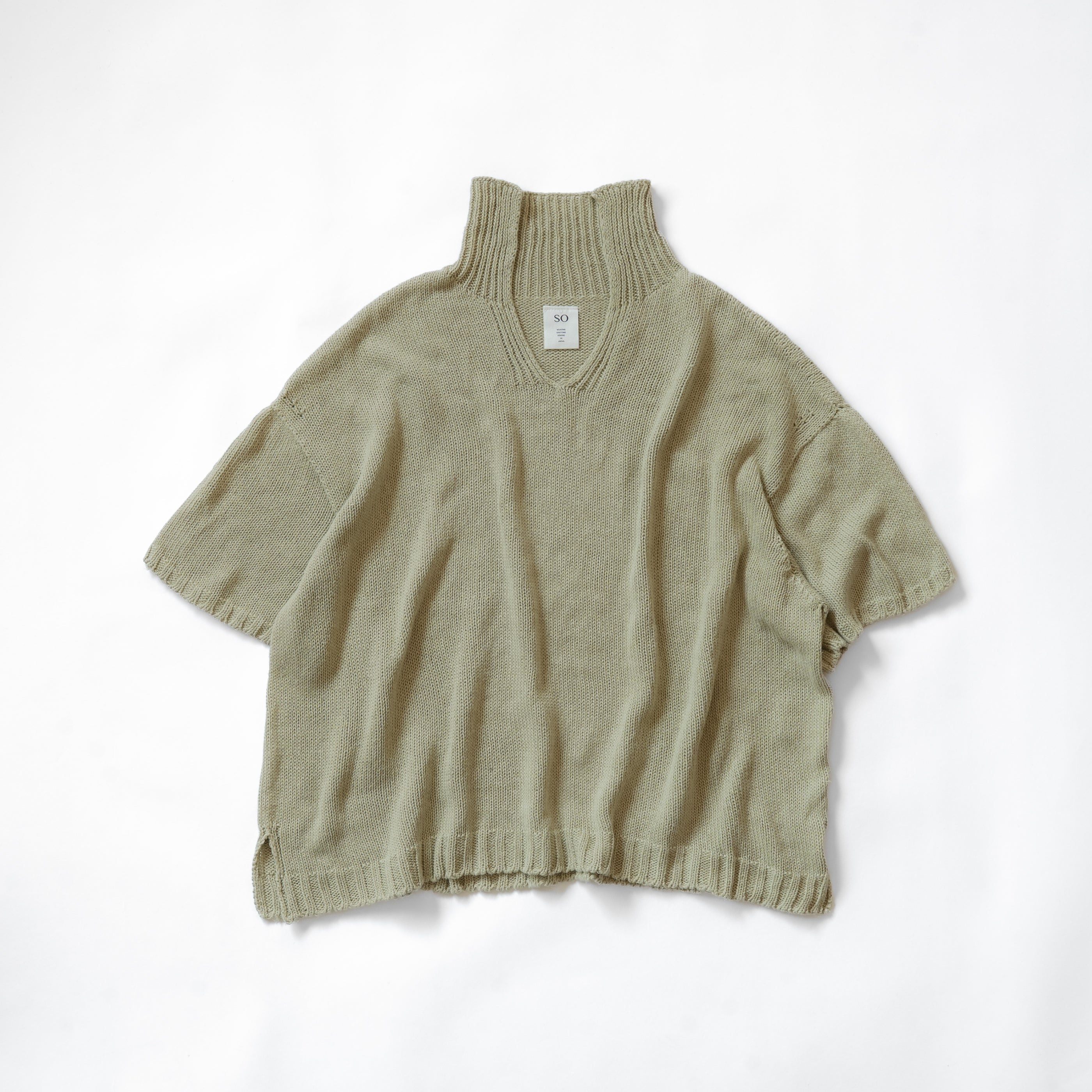 SO [　　]｜ヘンプコットン 衿付きプルオーバー