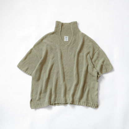 SO [　　]｜ヘンプコットン 衿付きプルオーバー