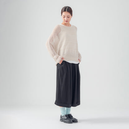 SO [　　]｜  WASHImistワイド求心編みプルオーバー