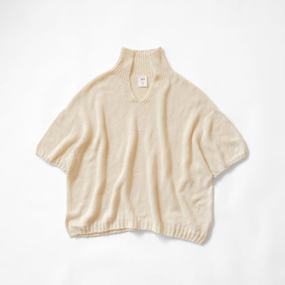 SO [　　]｜ヘンプコットン 衿付きプルオーバー