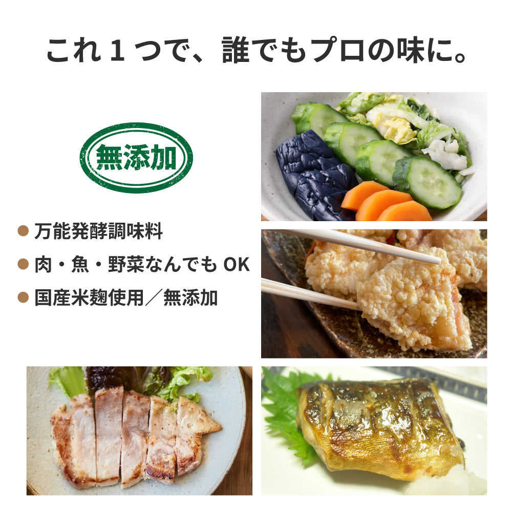 三五八漬け サゴハチ 358 3袋入り 発酵調味料 無添加 国産米麹100％