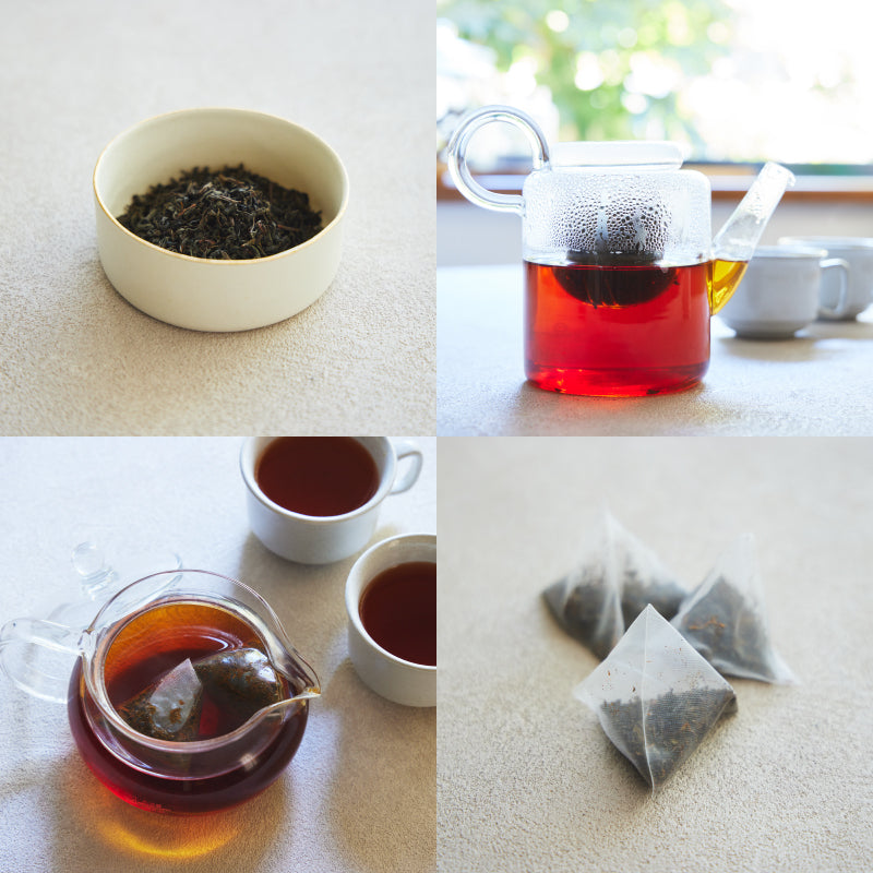 無農薬栽培「うれしの紅茶」リーフ or ティーバッグ