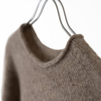 求心編みプルオーバー