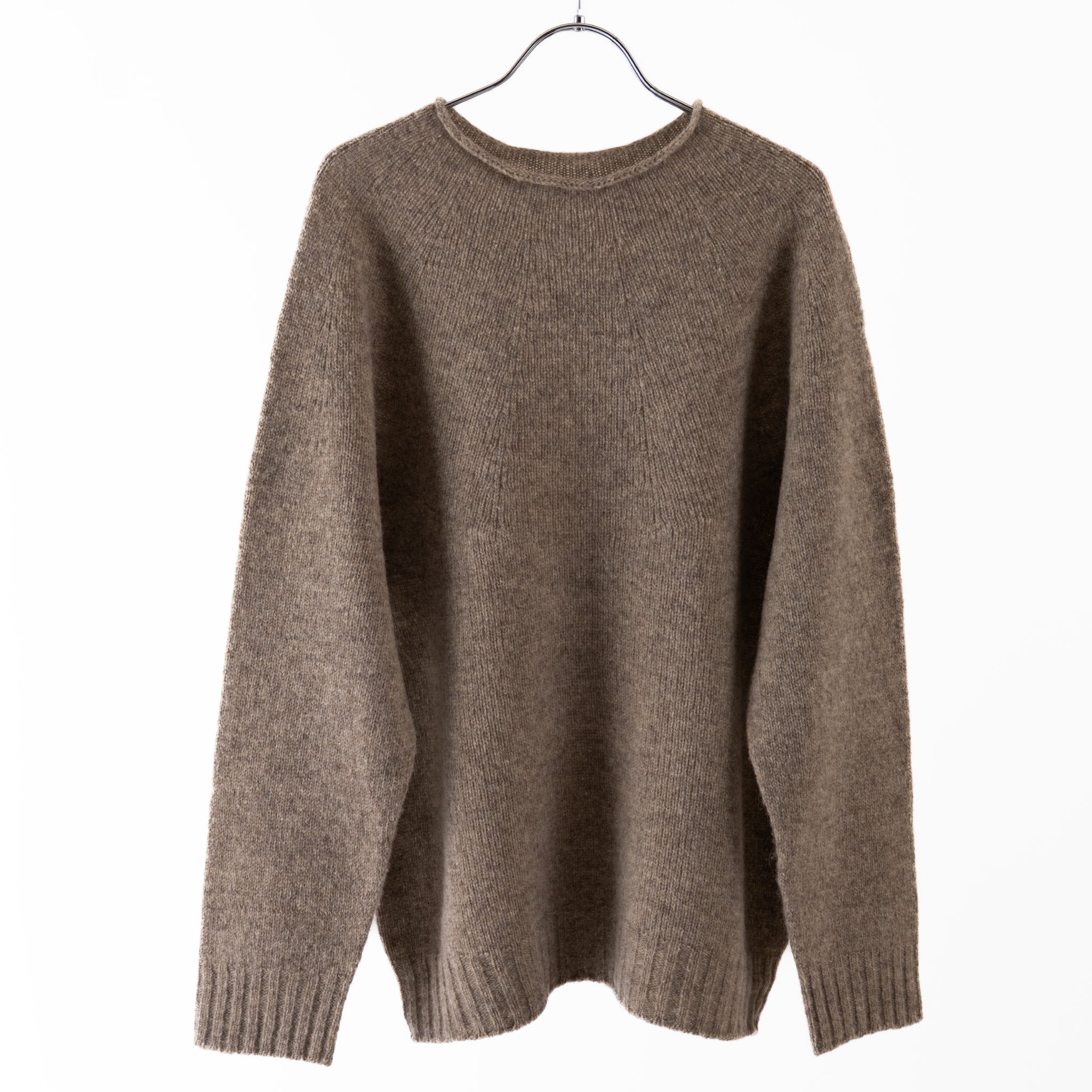 求心編みプルオーバー