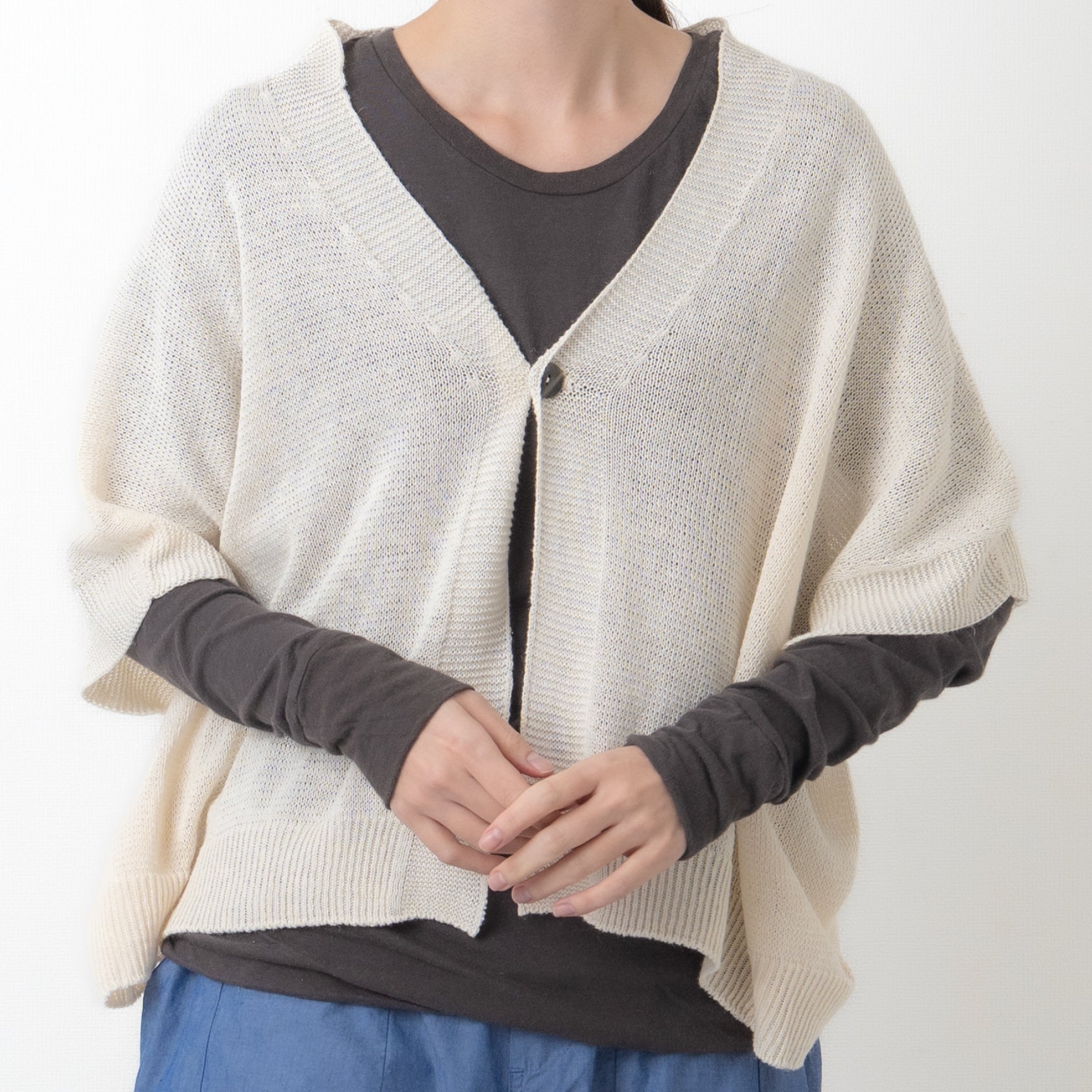 SO [　　]｜ヘンプコットン ワイドカーディガン｜日本製 サステナブル レディース