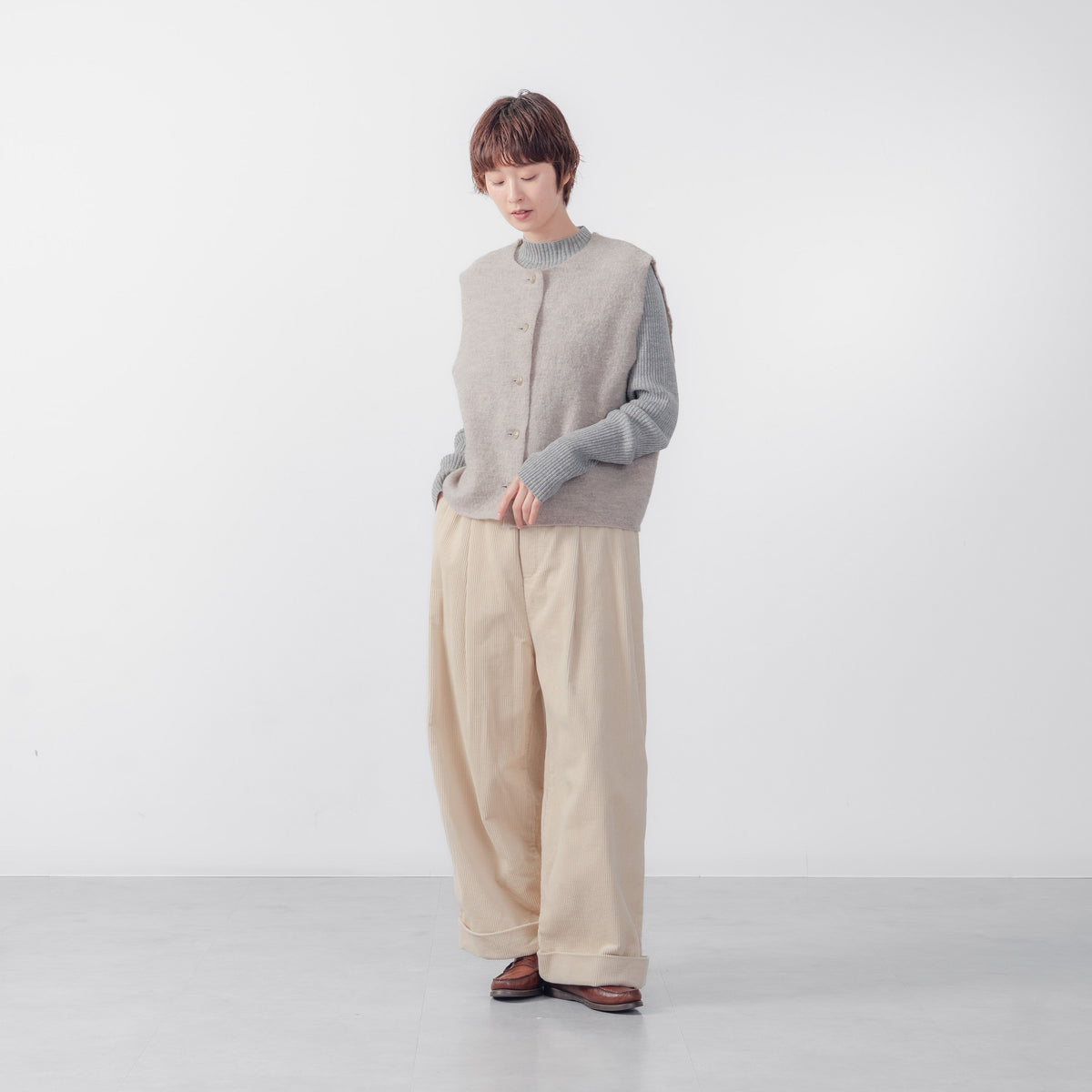 SO [　　]｜  モックネックプルオーバー